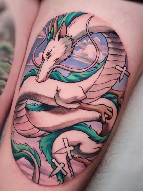 Top 50 Spirited Away Haku Dragon Tattoo Ideas New 2023