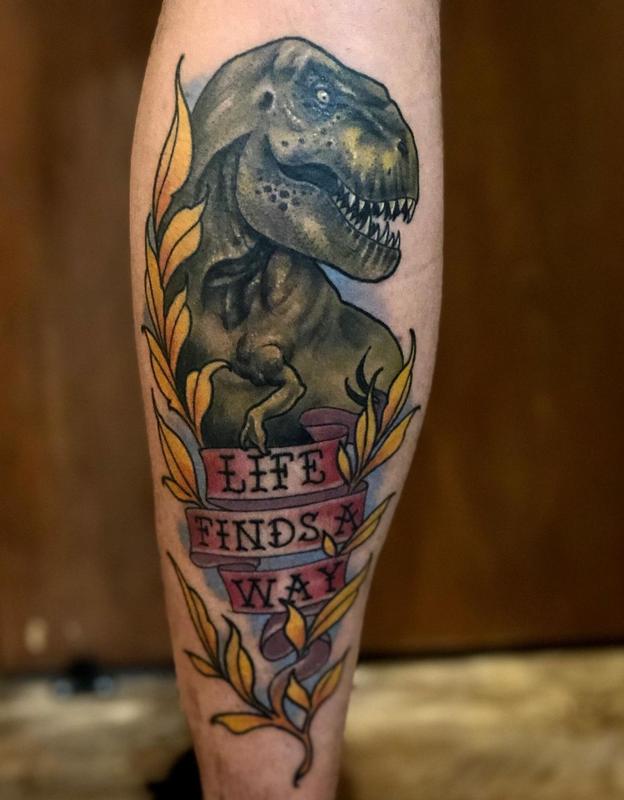 Jurassic Park by Tim O'Connor: TattooNOW