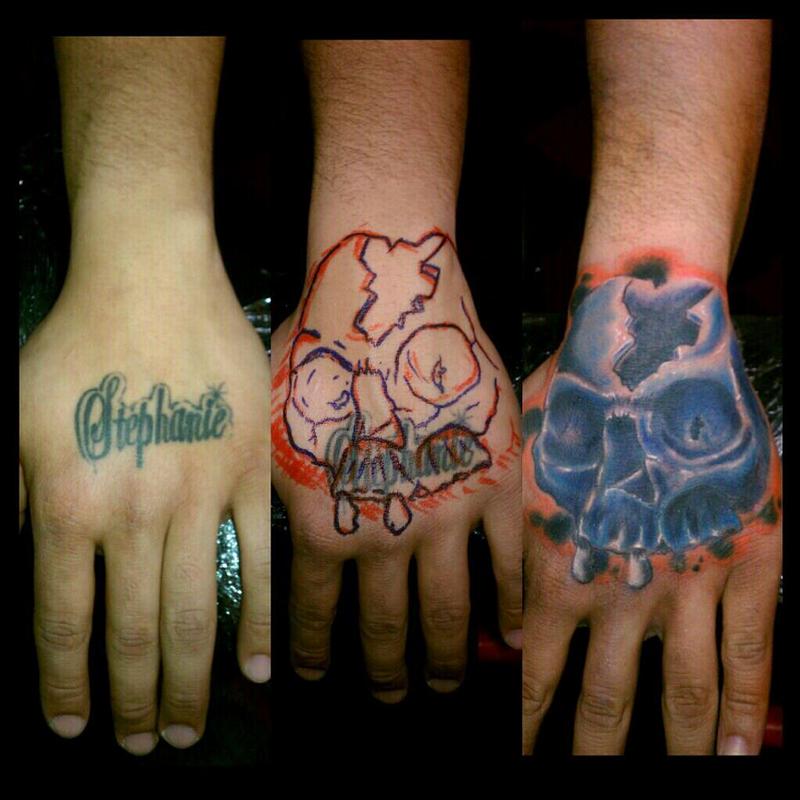 Free hand cover up by Bobby Cimorelli: TattooNOW
