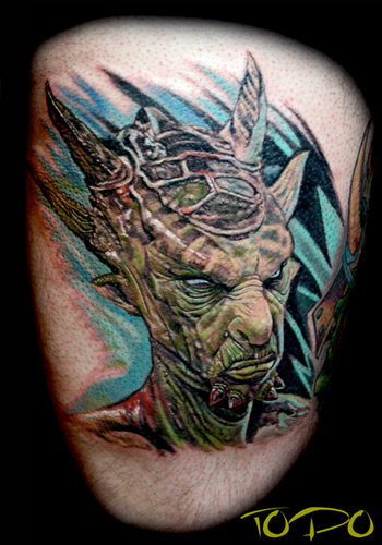 tattoo demon. Todo Tattoos? Demon Alien