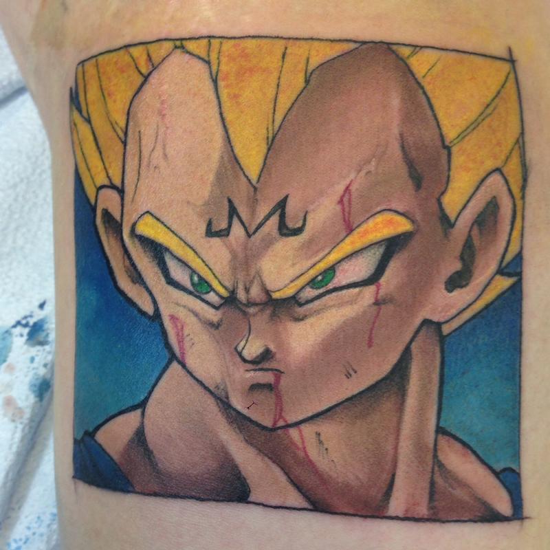 50 Majin Vegeta Tattoo Ideas 