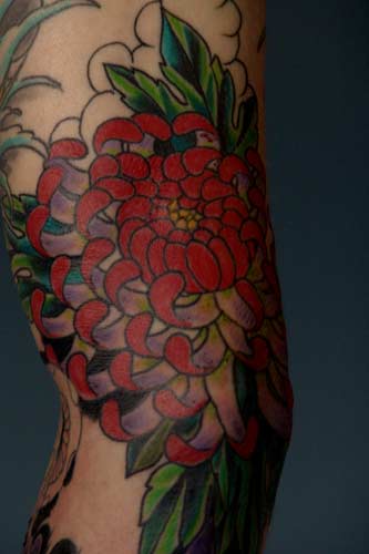 Tattoos - chrysanthemum - 21163