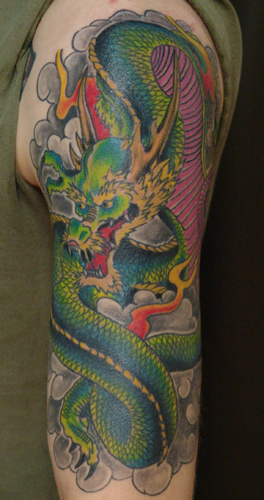 Tattoos - dragon - 13402