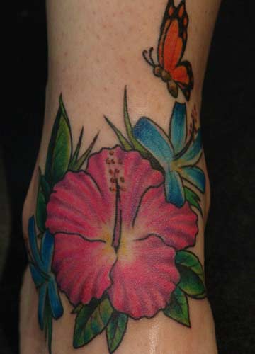 Tattoos - flower - 16604