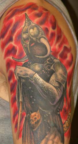 Tattoos - death dealer - 8524