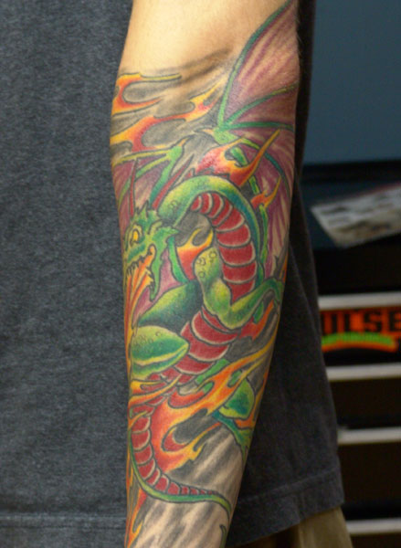 Tattoos - dragon  - 32187