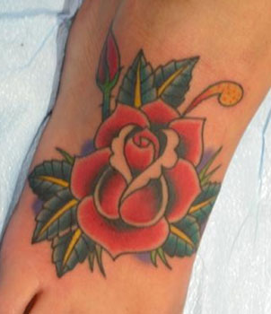 Tattoos - Rose  - 29140