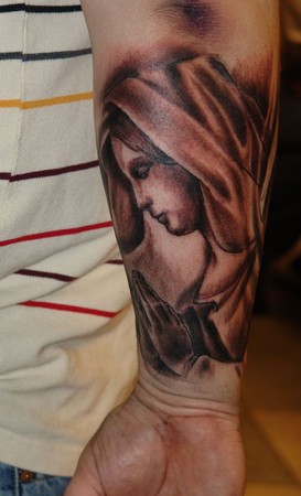 Tattoos - virgin mary - 36601