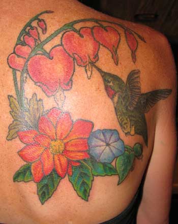 Tattoos - hummingbird - 10255