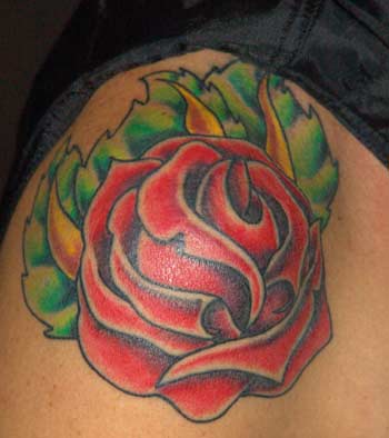 Tattoos - Rose - 6351