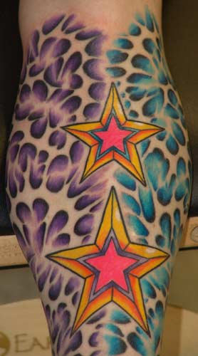 Tattoos - stars - 7864