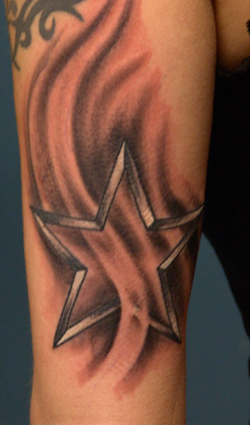 Tattoos - star - 32188