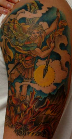 Tattoos - st. michael - 17212