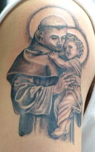 Tattoos - st anthony - 9969