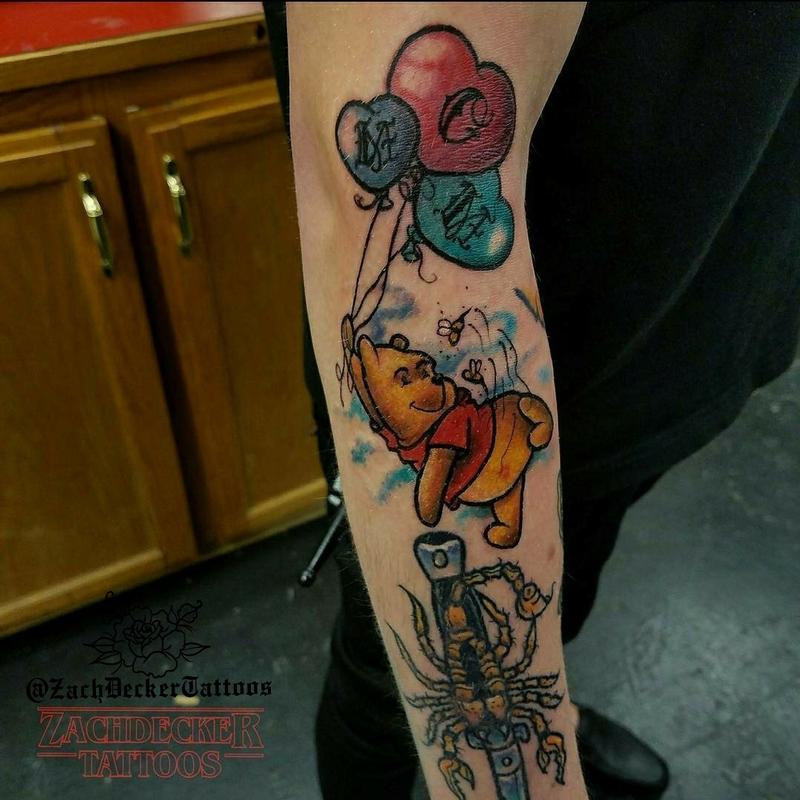 Art Immortal Tattoo Tattoos Abstract Winnie The Pooh