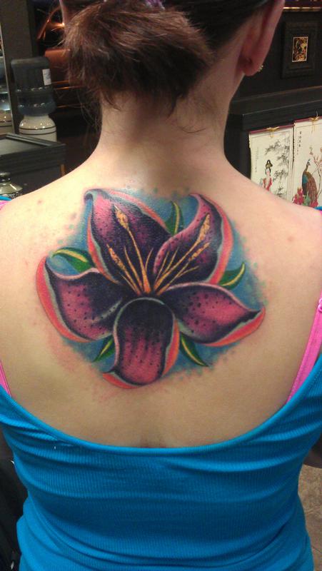 Art Junkies Tattoo Studio : Tattoos : Body Part Back : colorful