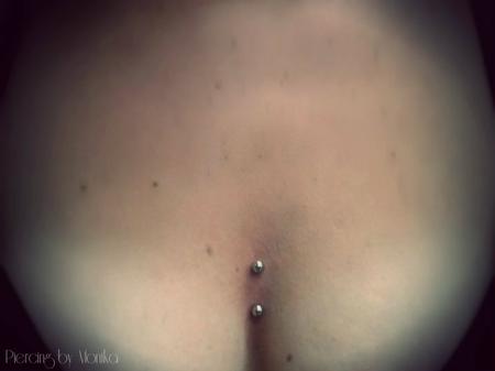 Surface chest : Body Piercing :