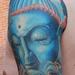 Tattoos - Blue Buddha sleeve. - 66323