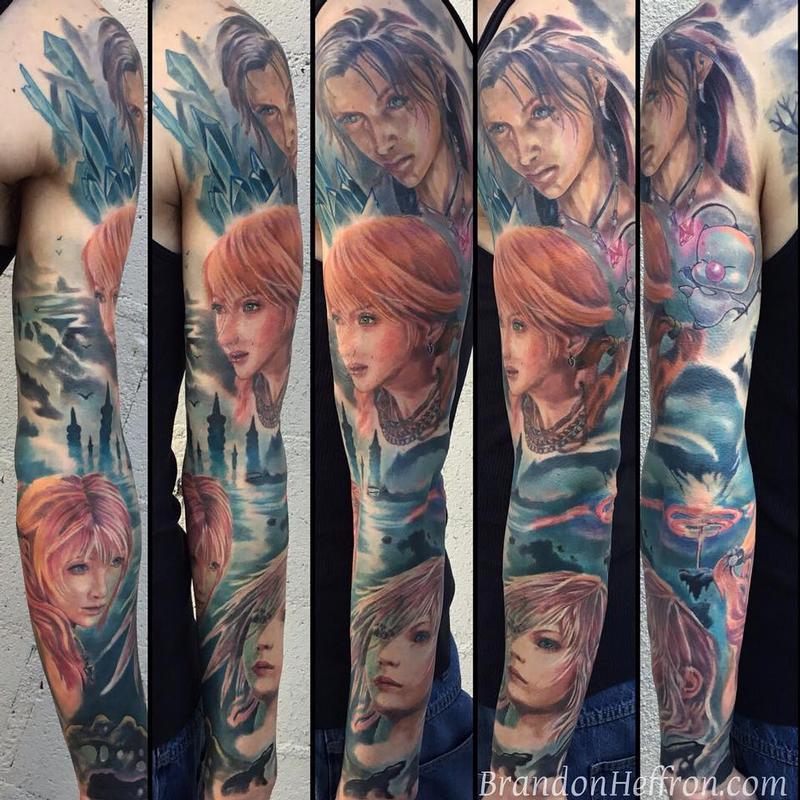 Final Fantasy by Brandon Heffron: TattooNOW