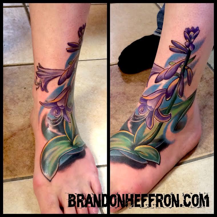 Hosta by Brandon Heffron TattooNOW