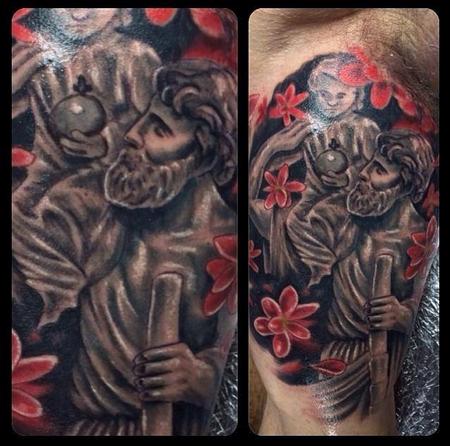 Tattoos - St. Cristopher - 86675