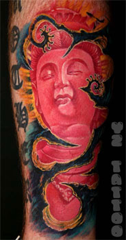 Yang Zhuo - Fractal-bio Buddah - fractal-buddah-tattoo-m