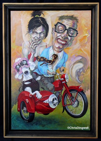 Chris Dingwell - POODLE BIKERS