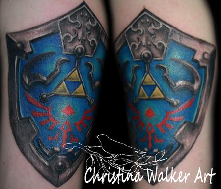 Lucky Bamboo Tattoo : Tattoos : Christina Walker : Zelda Shield