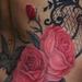 Lace and Roses Tattoo Design Thumbnail