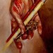 Tattoos - painting hands - 34401