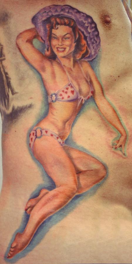 John Williams - Color Pinup Tattoo