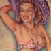 Tattoos - Color Pinup Tattoo - 65148