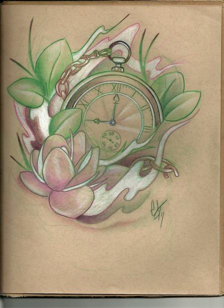 Daniel Adamczyk - pocket watch sketch