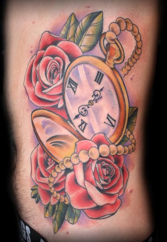 pocket-watch-tattoo-by-billy-the-bastard-hay-tattoonow