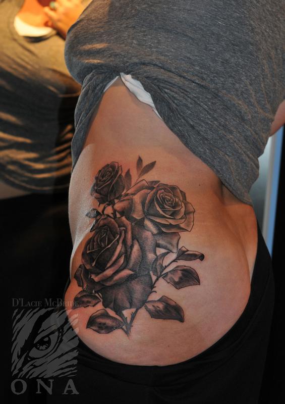 black and grey rose flower tattoo by d u0027lacie tattoonow black and grey rose flower tattoo by d u0027lacie tattoonow