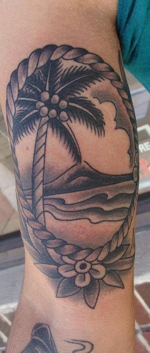 beach vibes by justin martinez tattoonow beach vibes by justin martinez tattoonow
