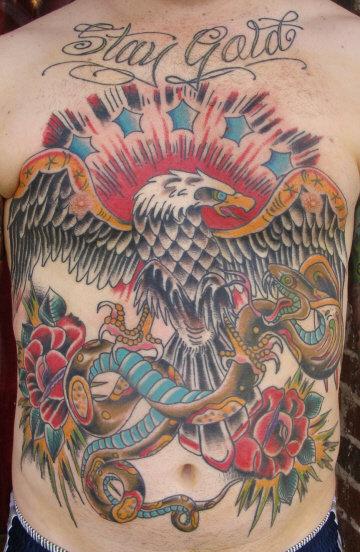 Tattoos - Eagle Snake Party - 74519