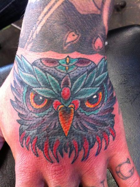 Tattoos - owl - 70545