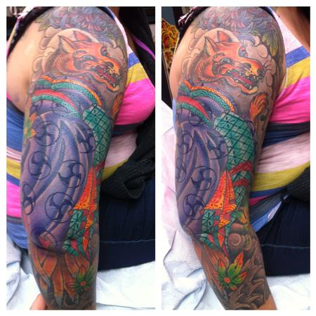 Tattoos - sleeve in progress - 71649