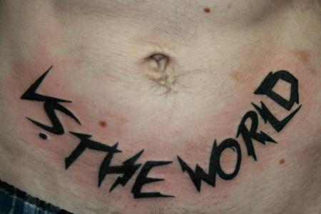 Tattoos - Him VS. world - 82705