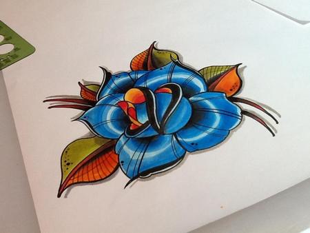 Tattoos - Rose - 82731