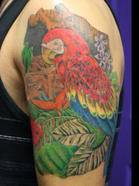 Tattoos - Macaw - 82773