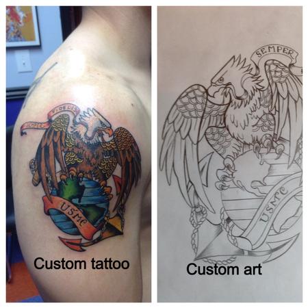 Tattoos - Custom art equals custom tattoo - 86539