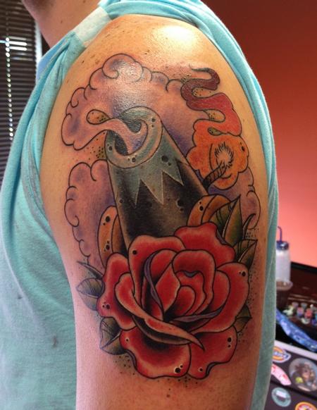 Sam Frederick - Cannon / Rose Tattoo 