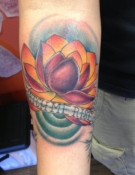 Sam Frederick - Lotus Tattoo 