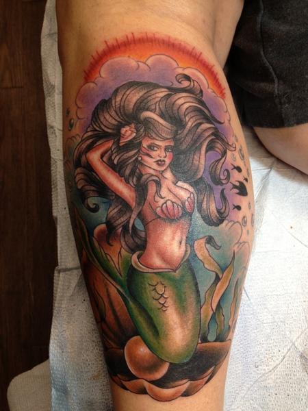 Sam Frederick - Mermaid Tattoo 