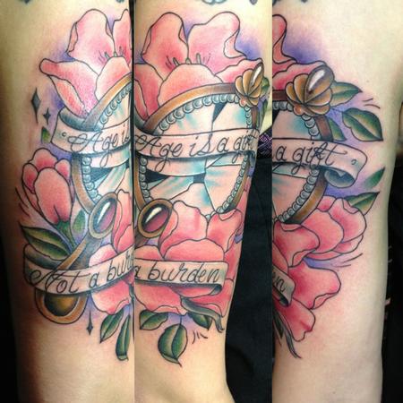 Sam Frederick - Mirror / Flower Tattoo 