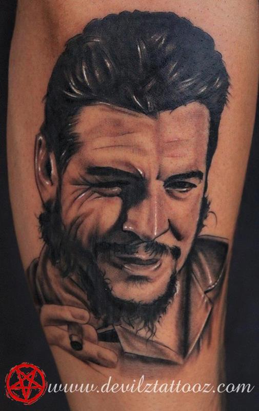 Che Guevara Temporary Tattoo