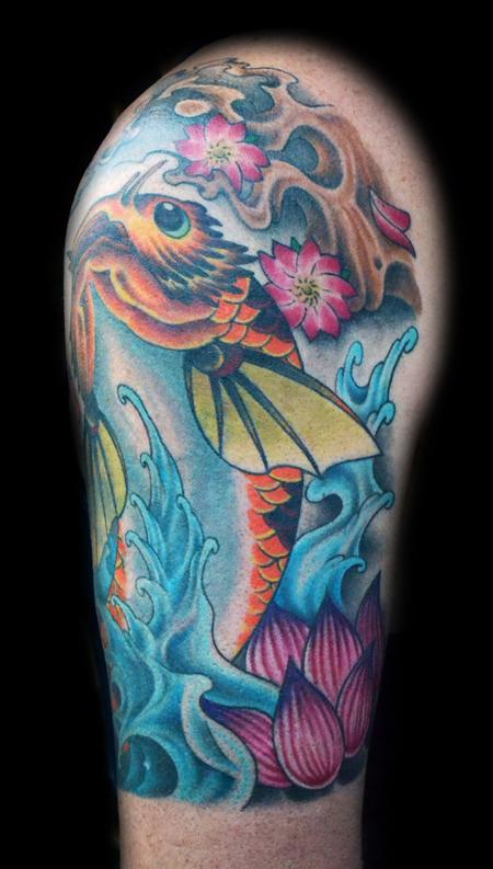 Diego - Koi Dragon Freehand 