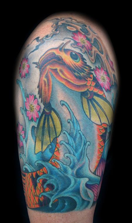 Diego - Koi Dragon Freehand 